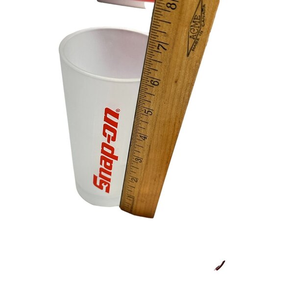 Snap-On Drinkware 4 Glass Box Set New  2 Pilsner and 2 Shot Mens - Picture 8 of 14